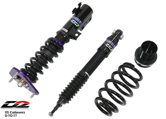 D2 Racing RS Coilovers for 2019+ Toyota Corolla Sedan/ 2019+ Corolla Hatchback (D-TO-77)