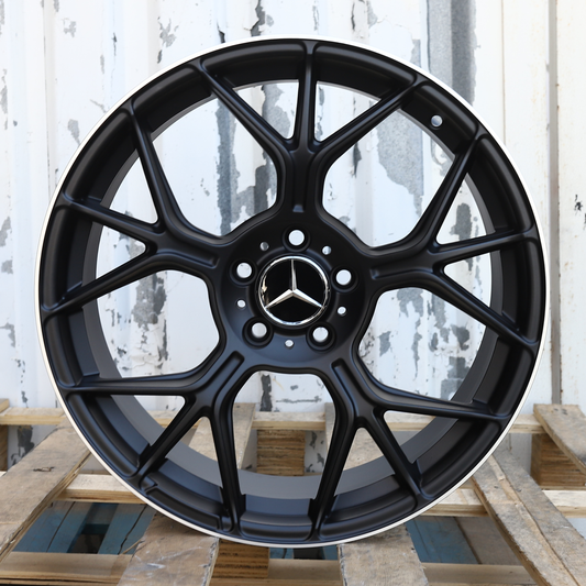 19x9" Satin GT63 Style Wheels (5x112) Fits Mercedes W204 W205 C-Class, W212 W213 E-Class & CLS-Class