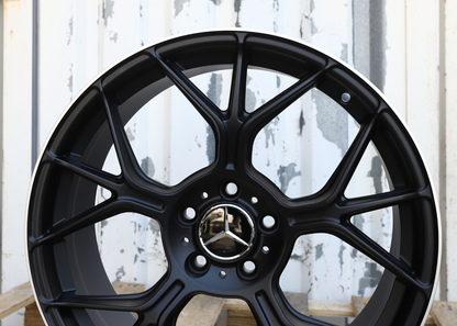 19x9" Satin GT63 Style Wheels (5x112) Fits Mercedes W204 W205 C-Class, W212 W213 E-Class & CLS-Class