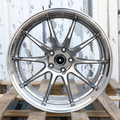 19x8.5" ZR10 WORK Style Wheels (5x112) Fits Mercedes C-Class E-Class CLA CLS Audi A4 A5 S4 S5 VW GTI Golf R