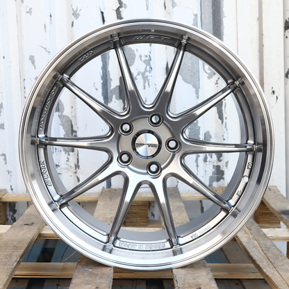 19x8.5" ZR10 WORK Style Wheels (5x112) Fits Mercedes C-Class E-Class CLA CLS Audi A4 A5 S4 S5 VW GTI Golf R