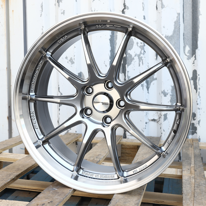 19x8.5" ZR10 WORK Style Wheels (5x112) Fits Mercedes C-Class E-Class CLA CLS Audi A4 A5 S4 S5 VW GTI Golf R