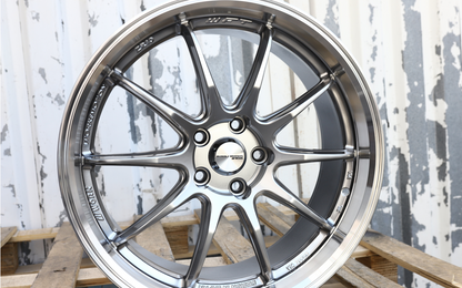 19x8.5" ZR10 WORK Style Wheels (5x112) Fits Mercedes C-Class E-Class CLA CLS Audi A4 A5 S4 S5 VW GTI Golf R