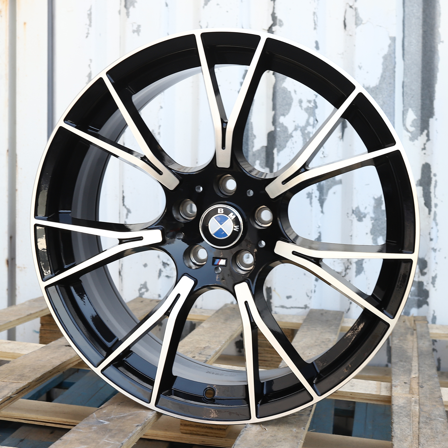 19x8"/19x9" Black Machined 789M Style Wheels (5x112) Fits BMW 2 Series 3 Series 4 Series G20 G22