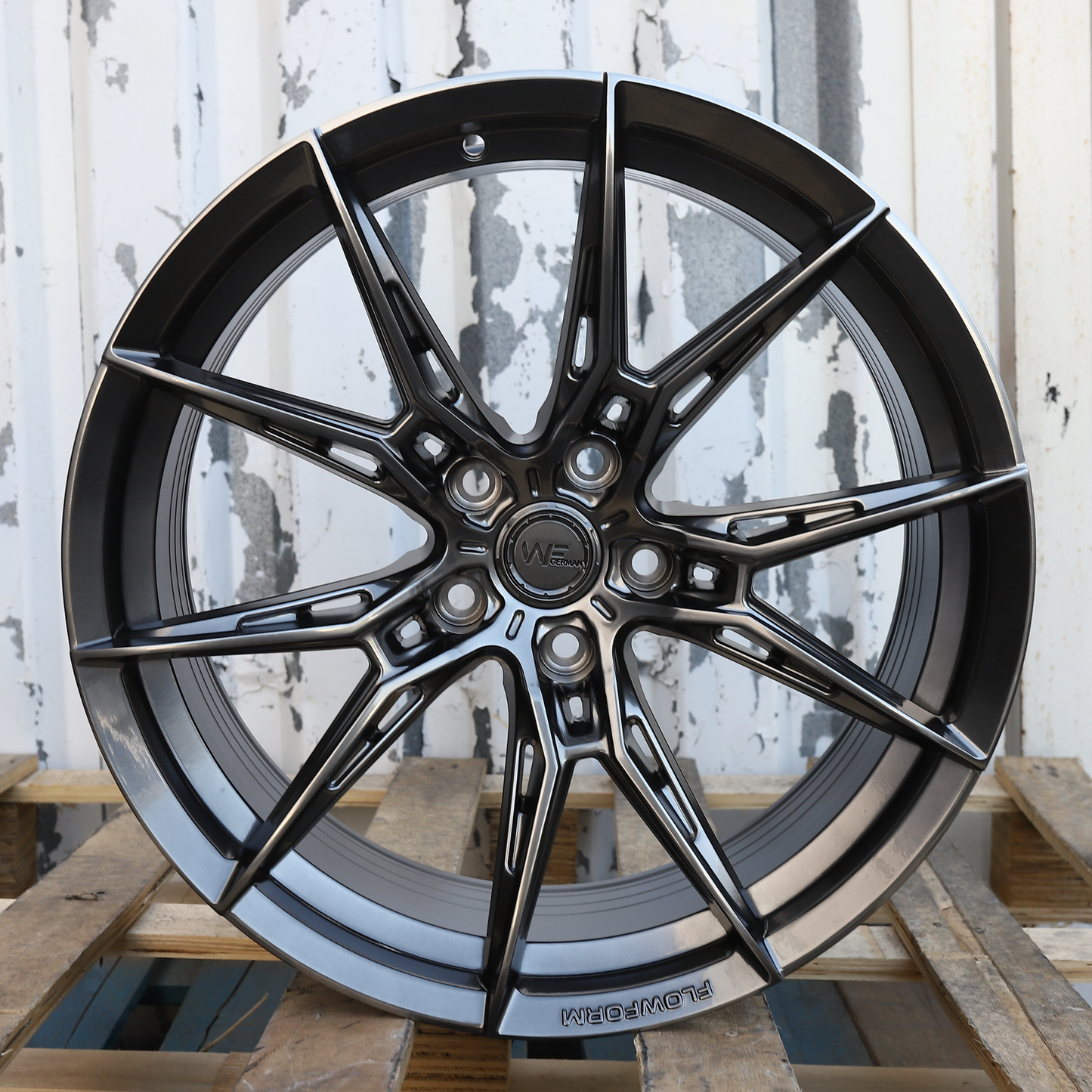 19x9.5" WF R.2-FG Style Wheels (5x114.3) Fits Nissan 350Z 370Z Infiniti G35 G37 Q50 Accord TLX