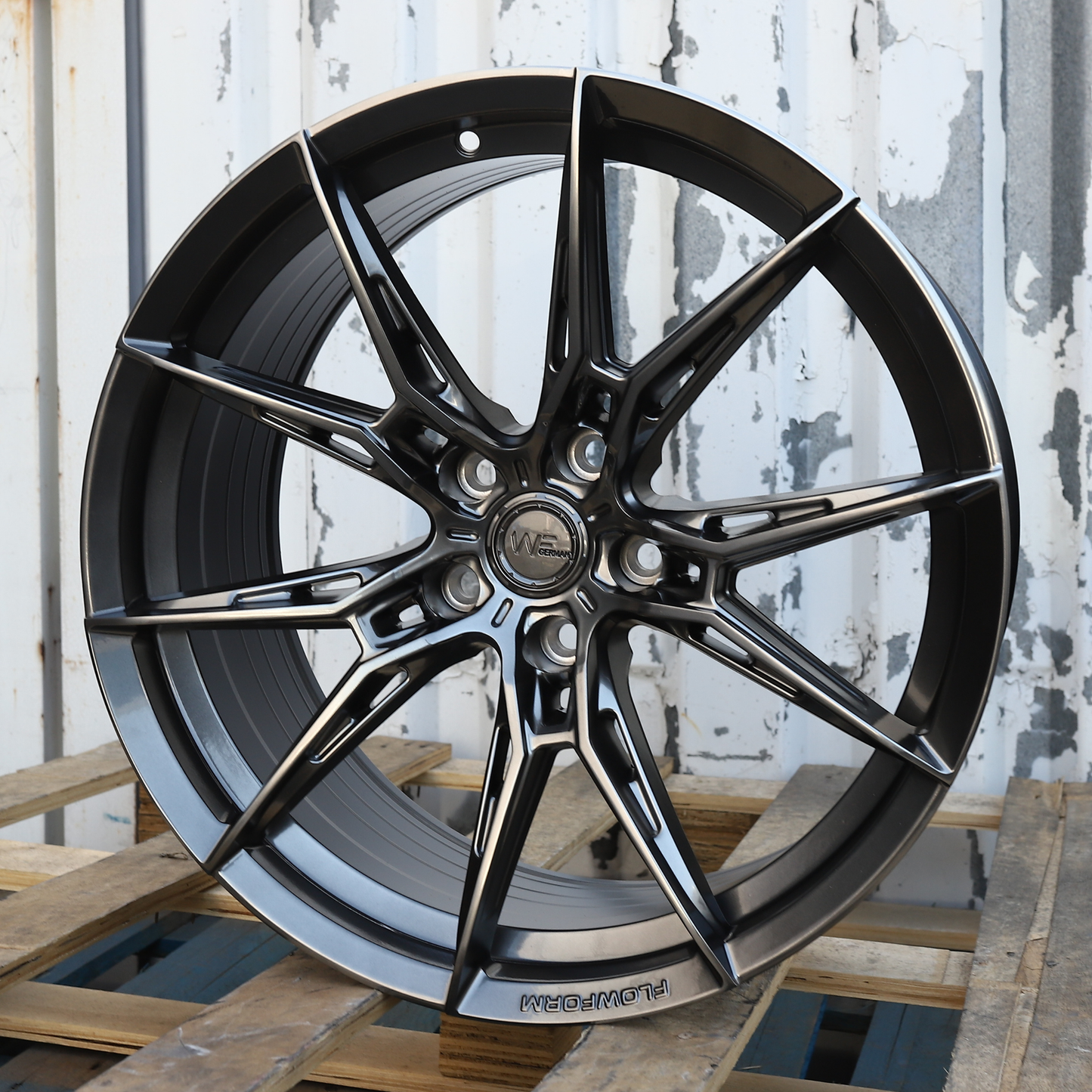19x9.5" WF R.2-FG Style Wheels (5x114.3) Fits Nissan 350Z 370Z Infiniti G35 G37 Q50 Accord TLX