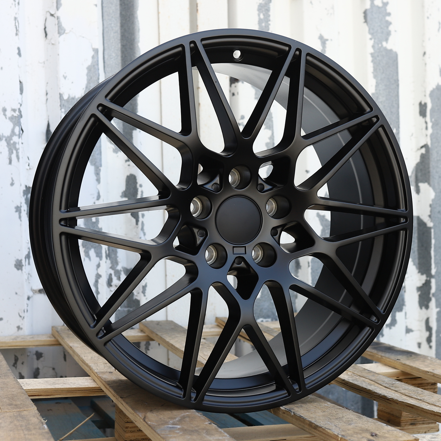 19x8.5" Satin Black 666M Style (5x120) Wheels Fits BMW E90 F30 F10 G30 3 5 7 Series X5 X6
