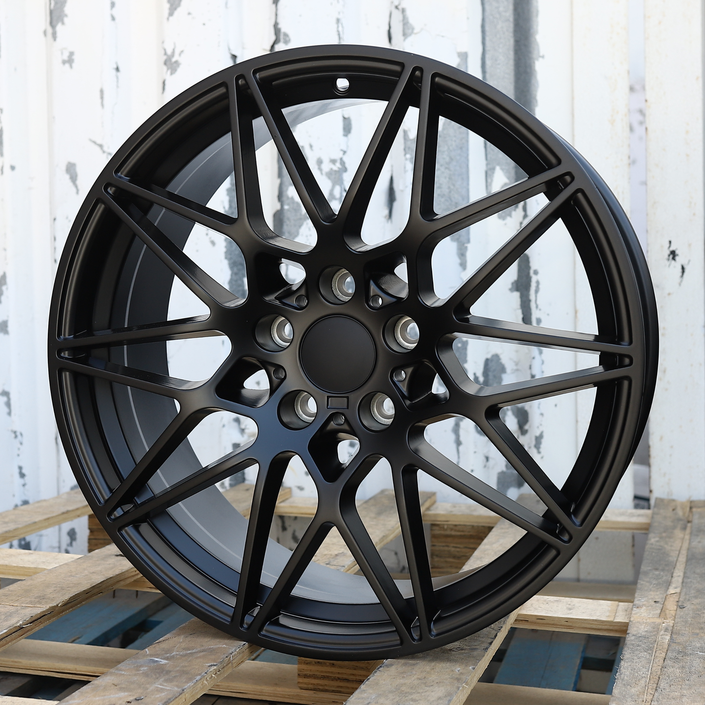 19x8.5" Satin Black 666M Style (5x120) Wheels Fits BMW E90 F30 F10 G30 3 5 7 Series X5 X6