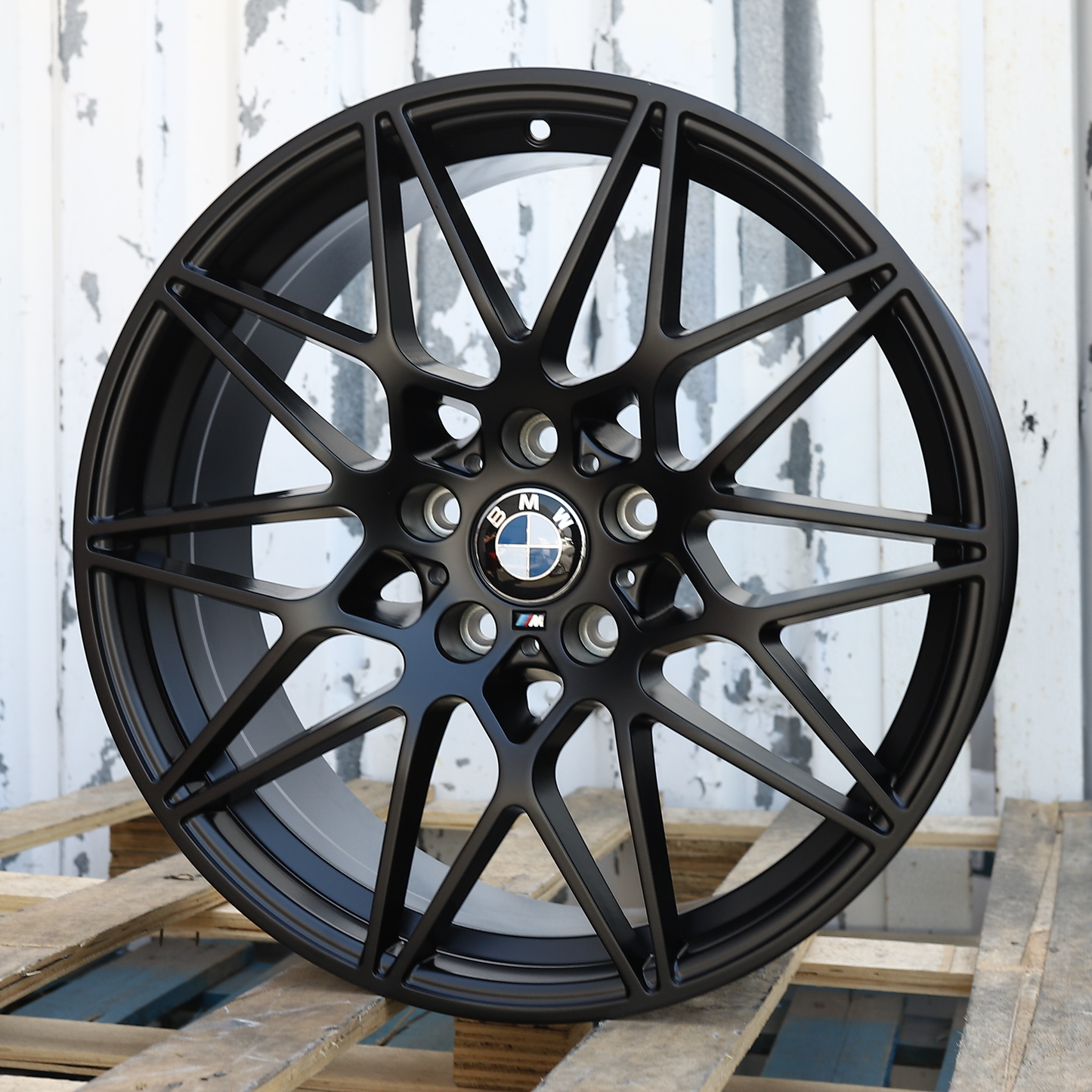 19x8.5" Satin Black 666M Style (5x120) Wheels Fits BMW E90 F30 F10 G30 3 5 7 Series X5 X6