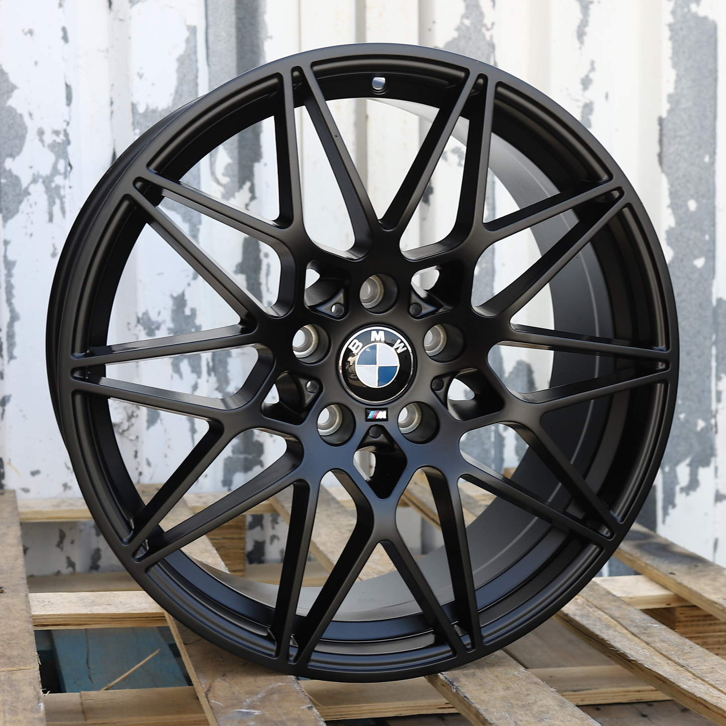 19x8.5" Satin Black 666M Style (5x120) Wheels Fits BMW E90 F30 F10 G30 3 5 7 Series X5 X6