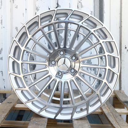 20x9.5" Silver Mercedes S Class Style Wheels (5x112) Fits S550 S560 S580 S500 S63 AMG