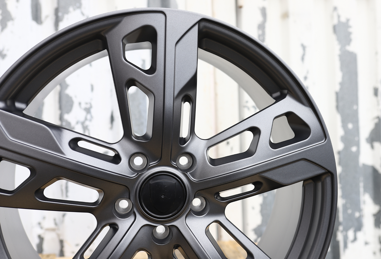 22x10"/22x11.5" Satin Gunmetal GTS Style Wheels (5x130) Fits Porsche Cayenne Panamera Taycan
