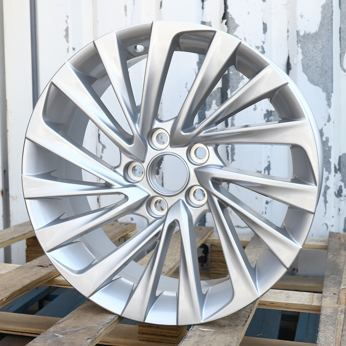 17x7.5" Silver Lexus ES350 Style Wheels (5x114.3) Fits ES GS IS LS SC RX