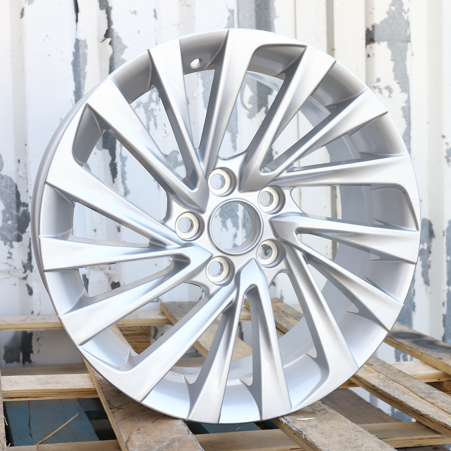 17x7.5" Silver Lexus ES350 Style Wheels (5x114.3) Fits ES GS IS LS SC RX