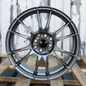 17x7.5" Gunmetal Ultraleggera Style Wheels (4x100/4x114.3) Fits Civic Integra Miata 240SX Corolla