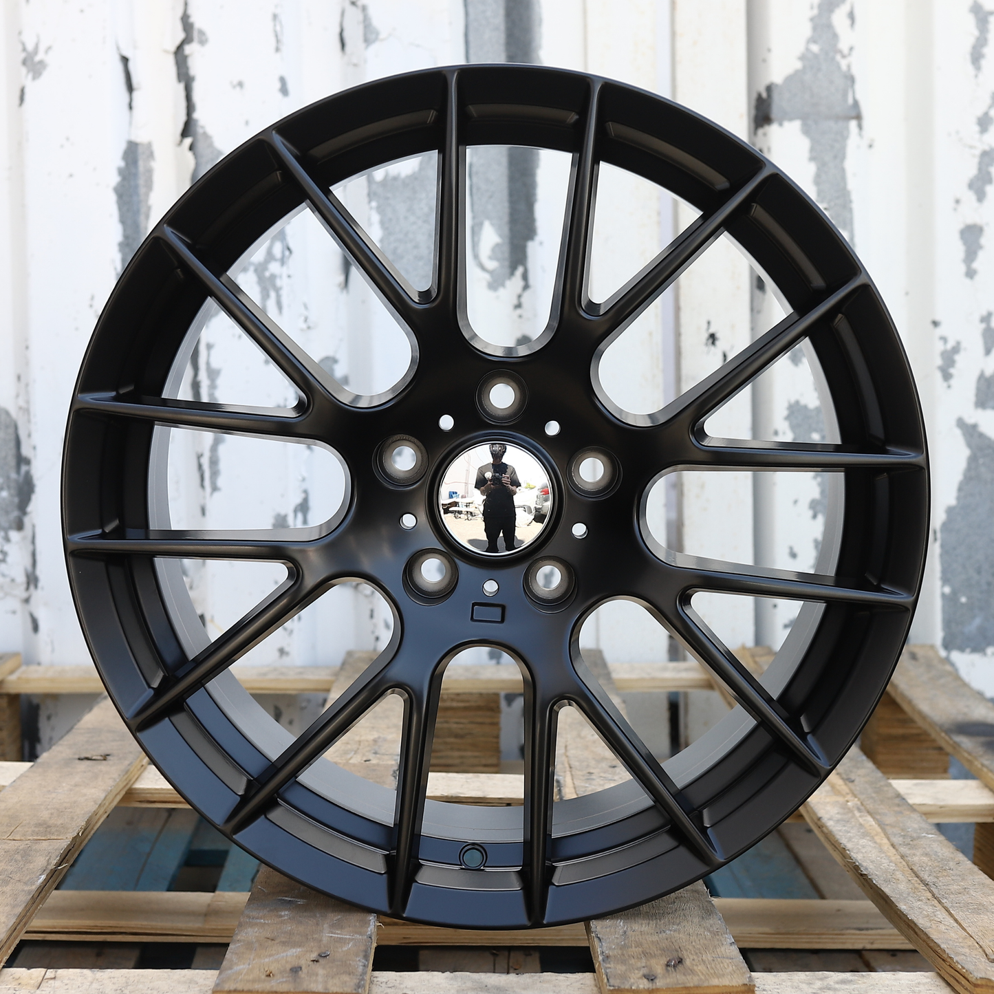 18x8" Satin Black M3 CSL Style Wheels (5x120) Fits BMW E36 E46 E90 E92 3 Series & E82 1 Series
