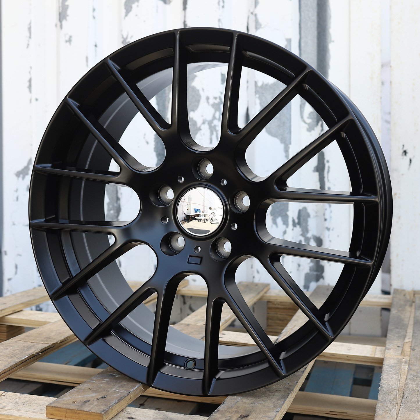 18x8" Satin Black M3 CSL Style Wheels (5x120) Fits BMW E36 E46 E90 E92 3 Series & E82 1 Series