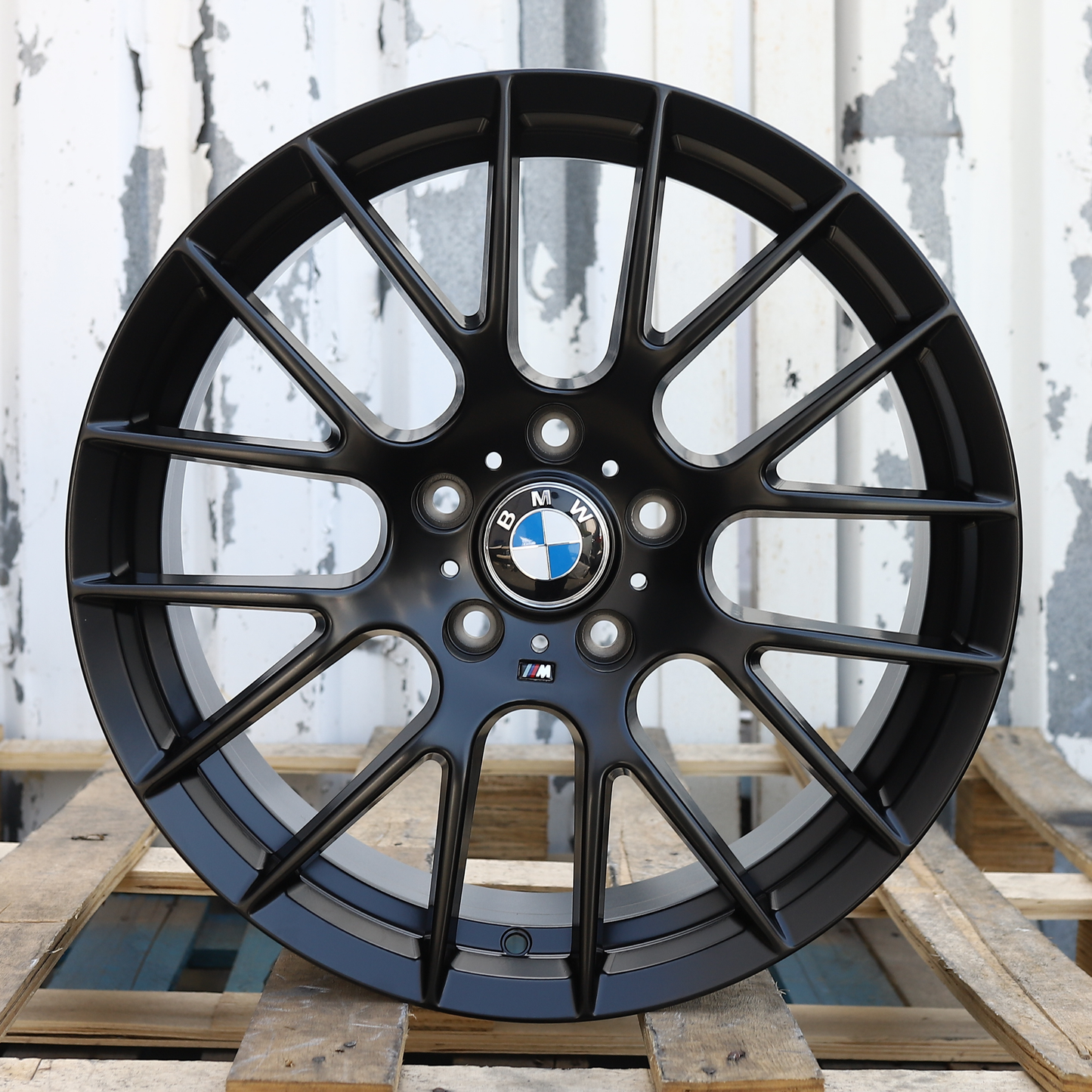 18x8" Satin Black M3 CSL Style Wheels (5x120) Fits BMW E36 E46 E90 E92 3 Series & E82 1 Series