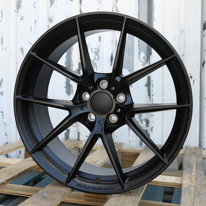 20x8.5"/20x9.5" Satin Black 763M Style Wheels (5x112) Fits BMW G20 G30 X3 X5 3 4 5 Series