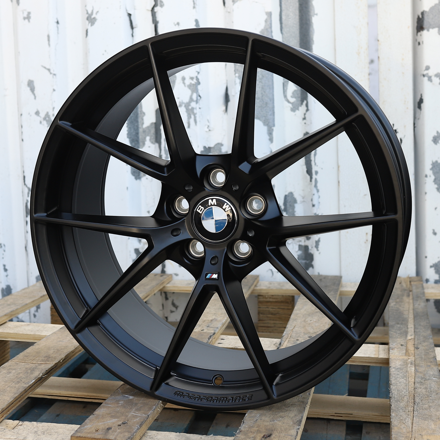 20x8.5"/20x9.5" Satin Black 763M Style Wheels (5x112) Fits BMW G20 G30 X3 X5 3 4 5 Series