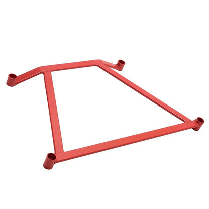 Megan Racing Front Lower Strut H-Brace Bracket Bar For 02-06 Acura RSX DC5/ Honda Civic ES EP EM - Red - SB-HB01R