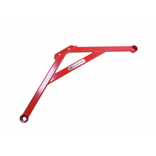Megan Front Lower Red Subframe H-Bracket Brace Bar For 03-18 Toyota Corolla 4Dr
