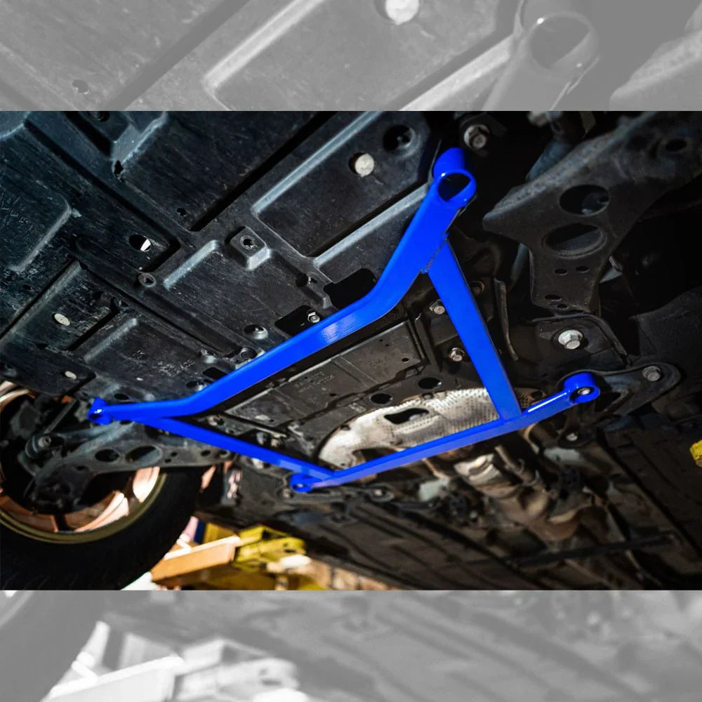 Megan Racing Aluminum Front Lower Subframe H-Bracket Brace For 06-18 RAV4/10-15 Prius - SB-HBTR413