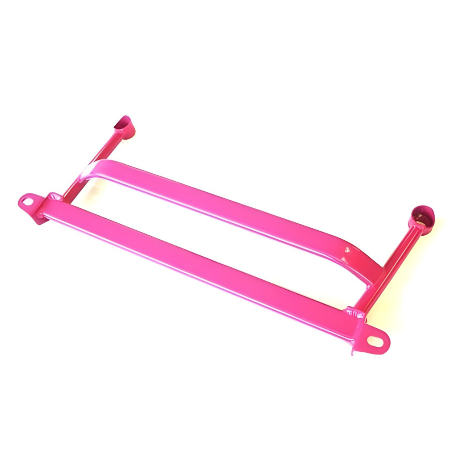 Megan Front Lower Pink Subframe H-Bracket Brace Bar For 02-07 Impreza WRX / WRX STi