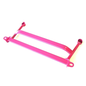 Megan Front Lower Pink Subframe H-Bracket Brace Bar For 02-07 Impreza WRX / WRX STi