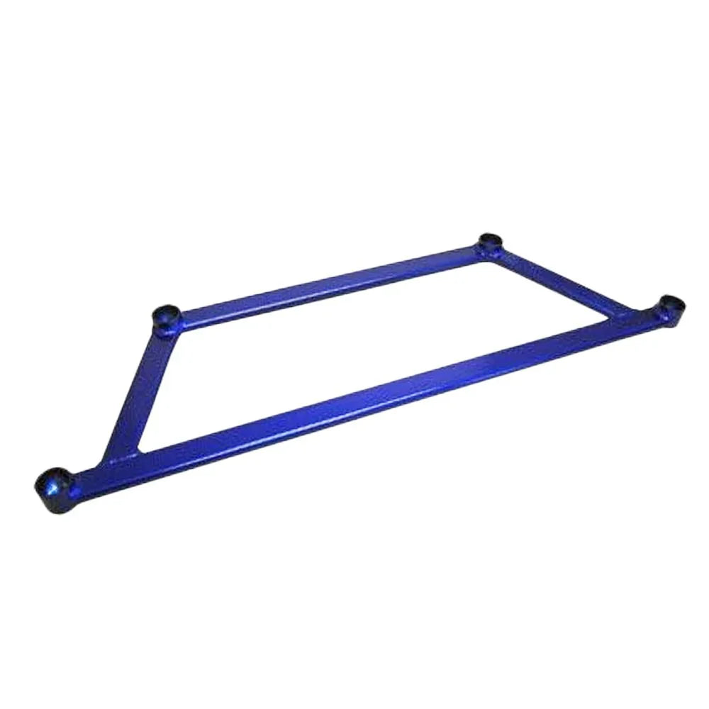Megan Racing Front Lower Blue Subframe H-Bracket Brace Bar For 04-06 Scion xA xB - SB-HBXB