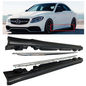 FOR 2015-2021 MERCEDES-BENZ W205 C CLASS & C63 SEDAN/COUPE AMG STYLE SIDE SKIRT ROCKER PANEL
