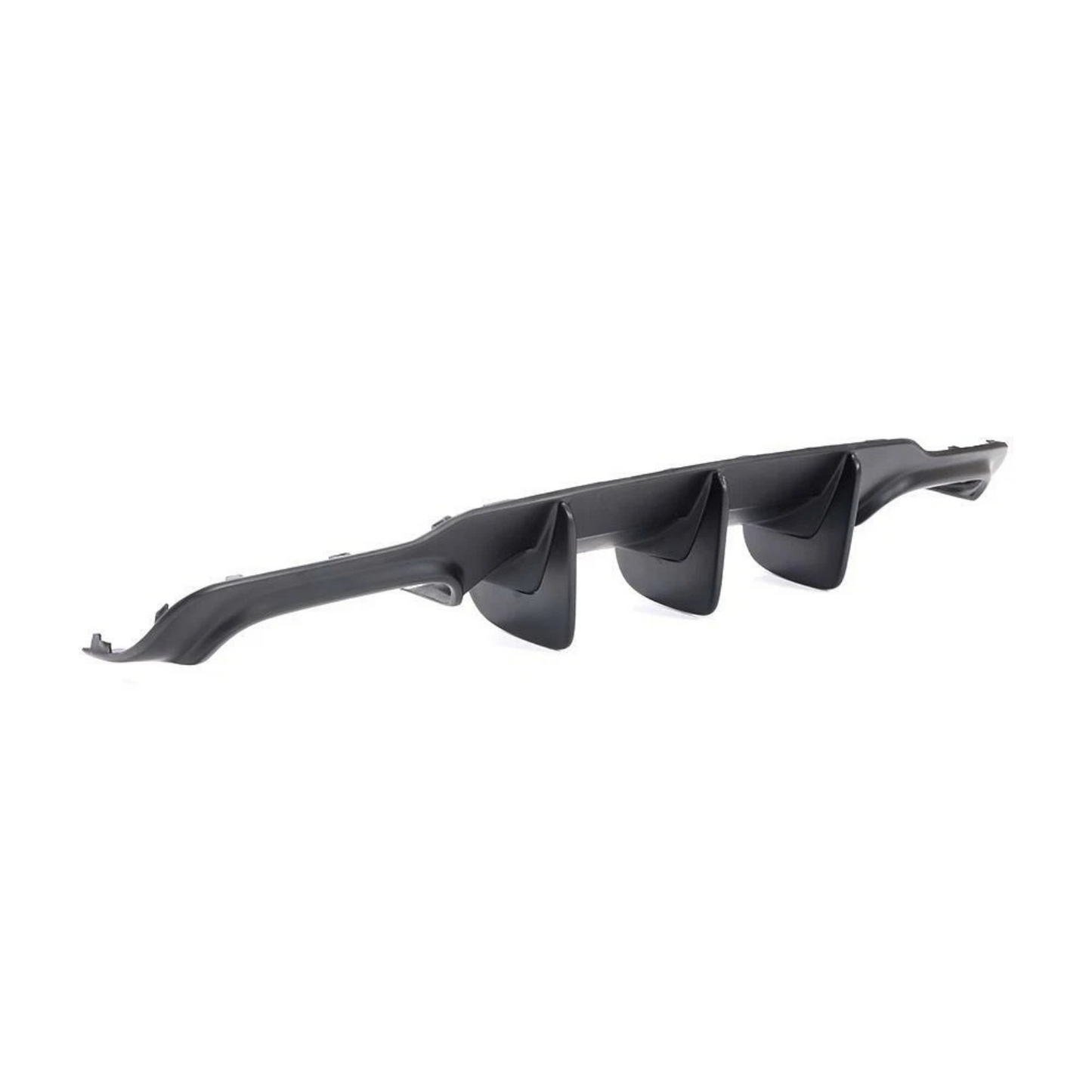 FOR 2012-2015 MERCEDES BENZ W204 C300/ C63 REAR BUMPER LIP DIFFUSER MATTE BLACK