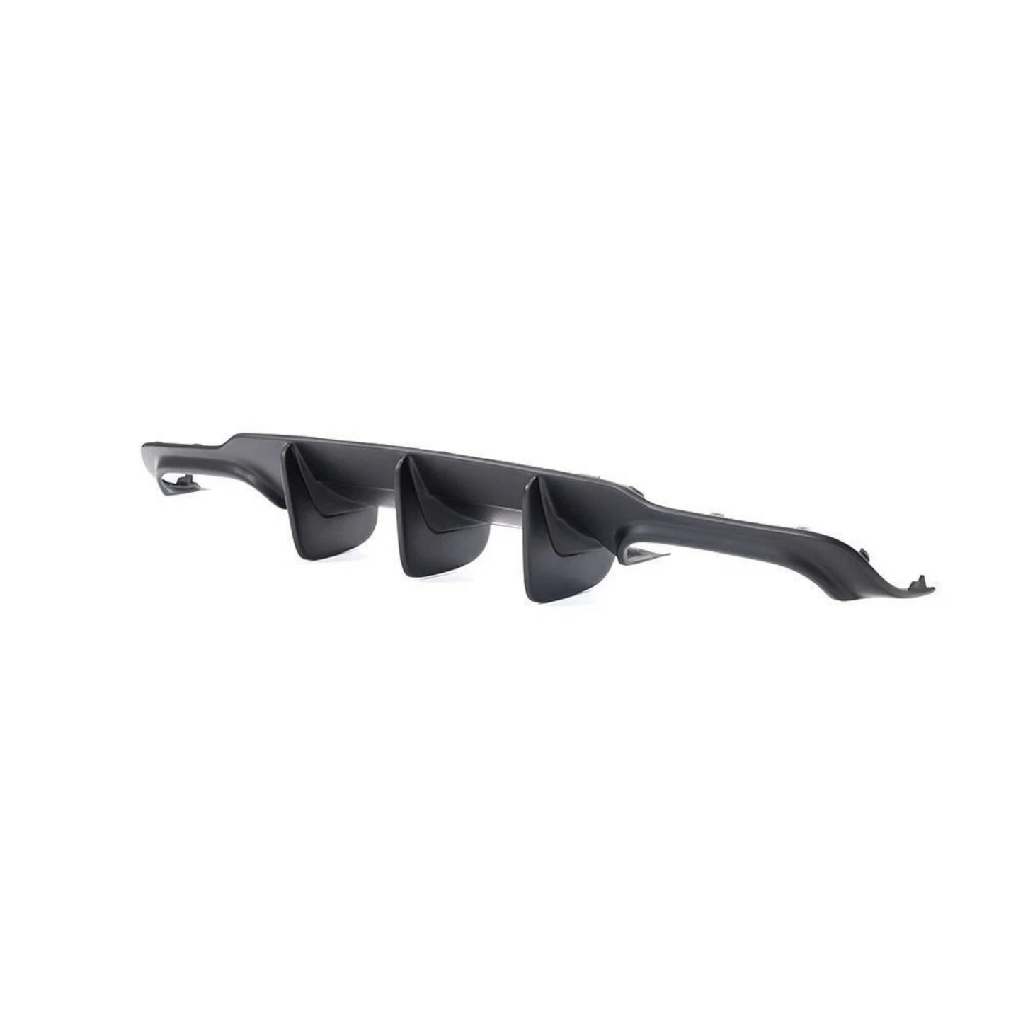 FOR 2012-2015 MERCEDES BENZ W204 C300/ C63 REAR BUMPER LIP DIFFUSER MATTE BLACK