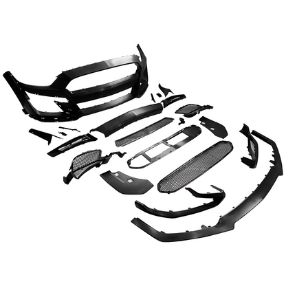 FOR 2015-2017 FORD MUSTANG FRONT GT500 STYLE CONVERSION BUMPER KIT