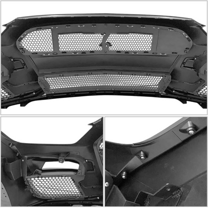 FOR 2015-2017 FORD MUSTANG FRONT GT500 STYLE CONVERSION BUMPER KIT