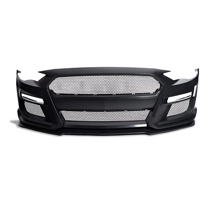 FOR 2018-2023 FORD MUSTANG FRONT GT500 STYLE CONVERSION BUMPER KIT