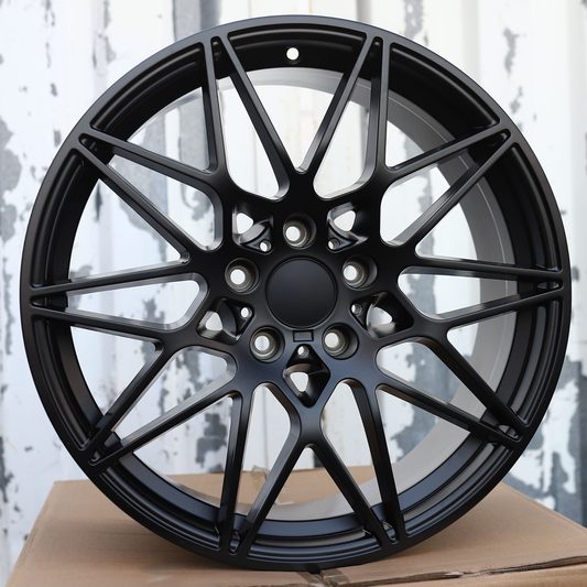 19" Satin Black 666M Style (5x120) Wheels Fits BMW E90 F30 F10 G30 3 5 7 Series X5 X6