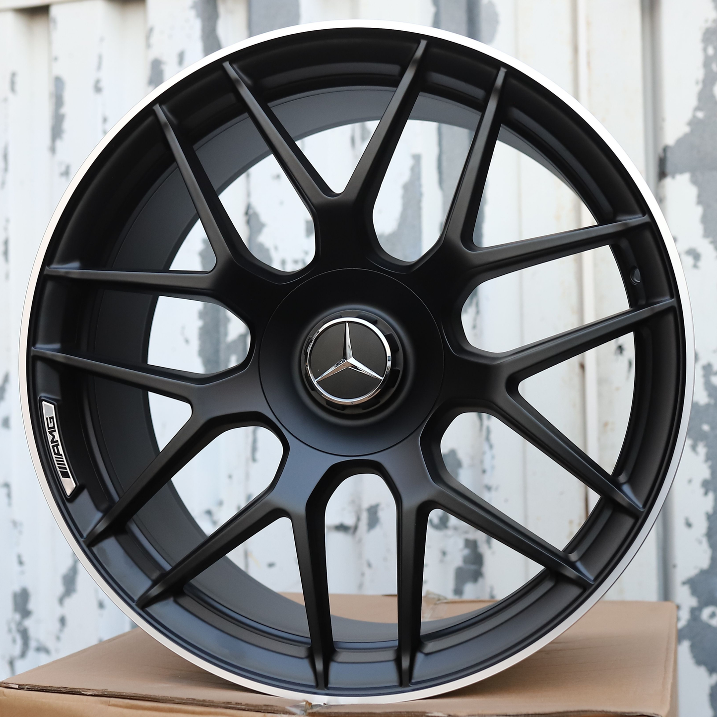 21x10" Satin Black Mercedes G63 AMG Style Wheels (5x130) Fits G63 G550 G500