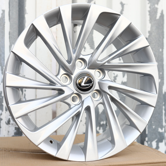 17" Silver Lexus ES350 Style Wheels (5x114.3) Fits ES GS IS LS SC RX