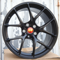19x9.5" Satin Black Wheels (5x112) Fits Mercedes C300 C43 E350 E400 CLS550 S550