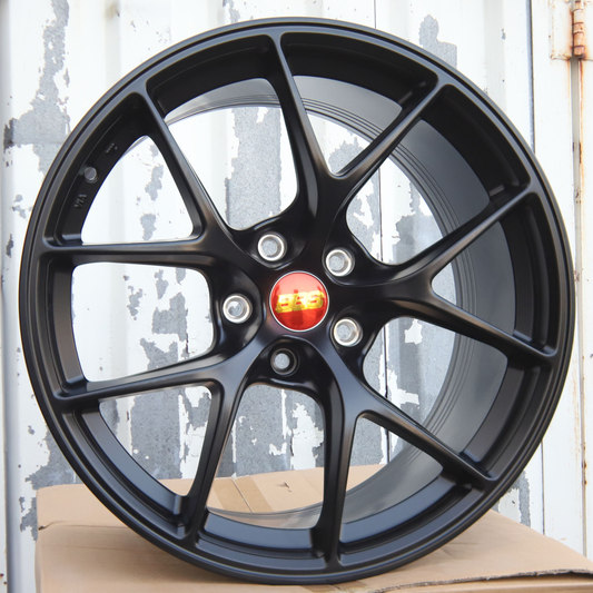 19" Satin Black Wheels (5x114.3) Fits 370Z G37 Q50 WRX Accord IS300 Mustang