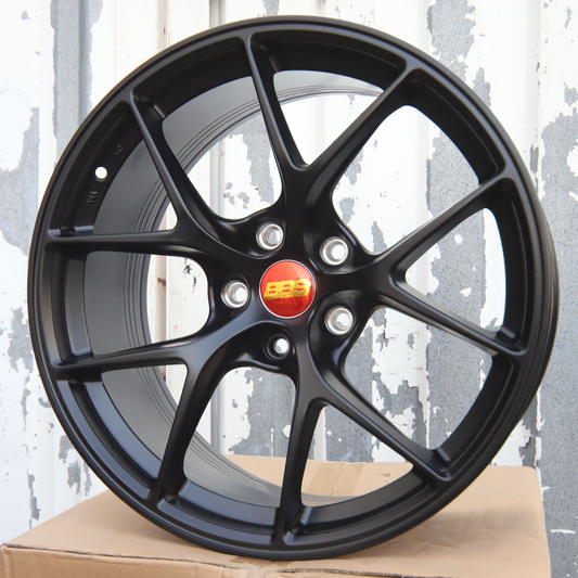 19" Satin Black Wheels (5x114.3) Fits 370Z G37 Q50 WRX Accord IS300 Mustang