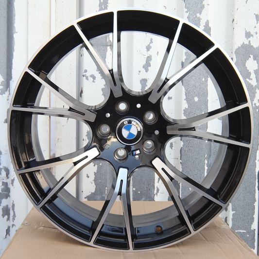 19" Black Machined 789M Style Wheels (5x112) Fits BMW 2 Series 3 Series 4 Series G20 G22