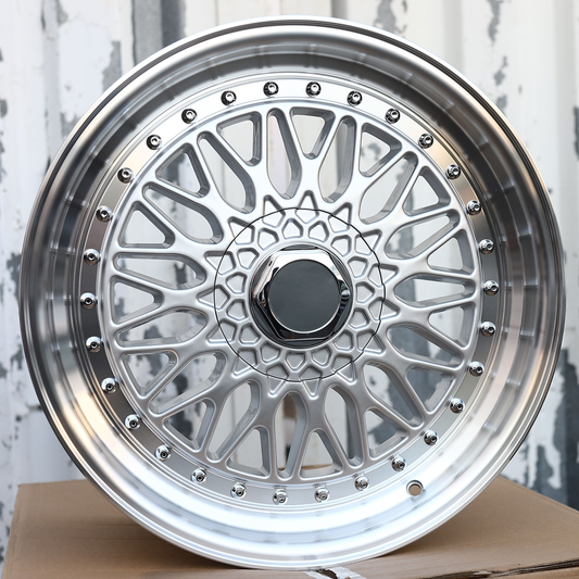 18" BBS Super RS Style Wheels (5x100/5x114.3) Fits 350Z 370Z G37 WRX BRZ Supra IS