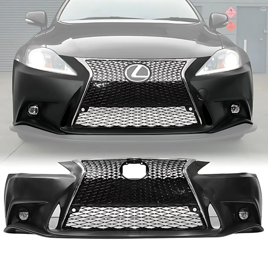 FOR 2006-2013 LEXUS IS250/ IS350 2014+ F-SPORT STYLE Front Bumper Conversion