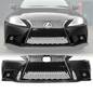FOR 2006-2013 LEXUS IS250/ IS350 2014+ F-SPORT STYLE Front Bumper Conversion w/ Front Lip