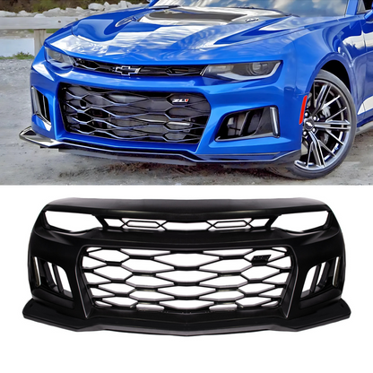 FOR 2016-2018 CHEVROLET CAMARO ZL1 STYLE Complete Front Bumper Cover Replacement