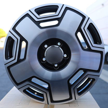 MB24 | Black Machined Face