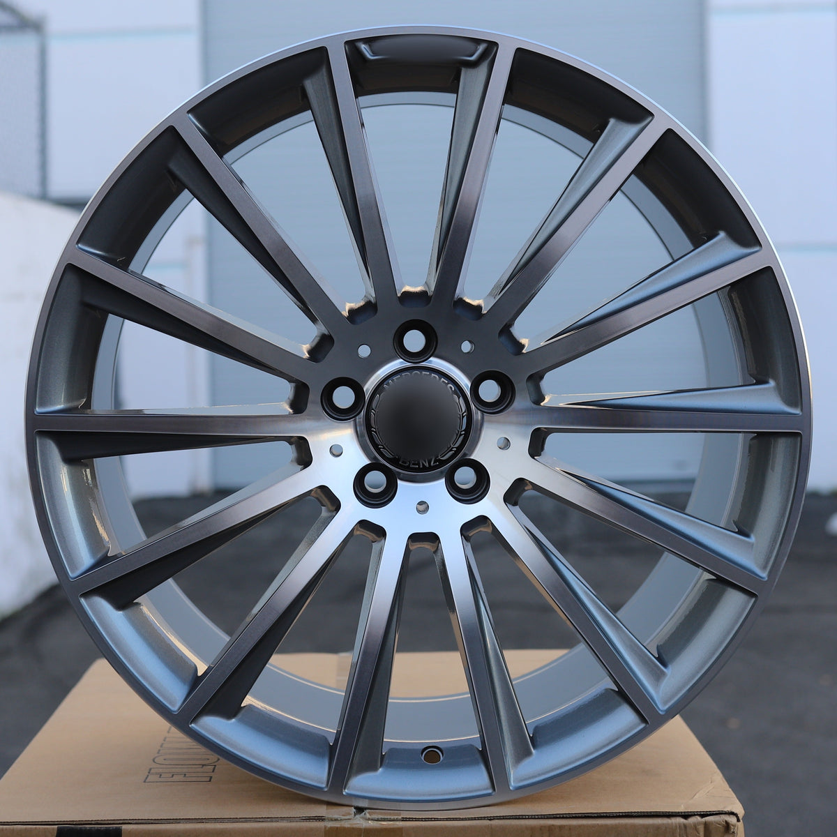 MB14 | Grey Machined Face