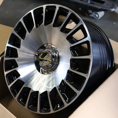 MB18 | Black Machined Face